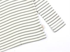 Petit Piao green shadow stribet t-shirt